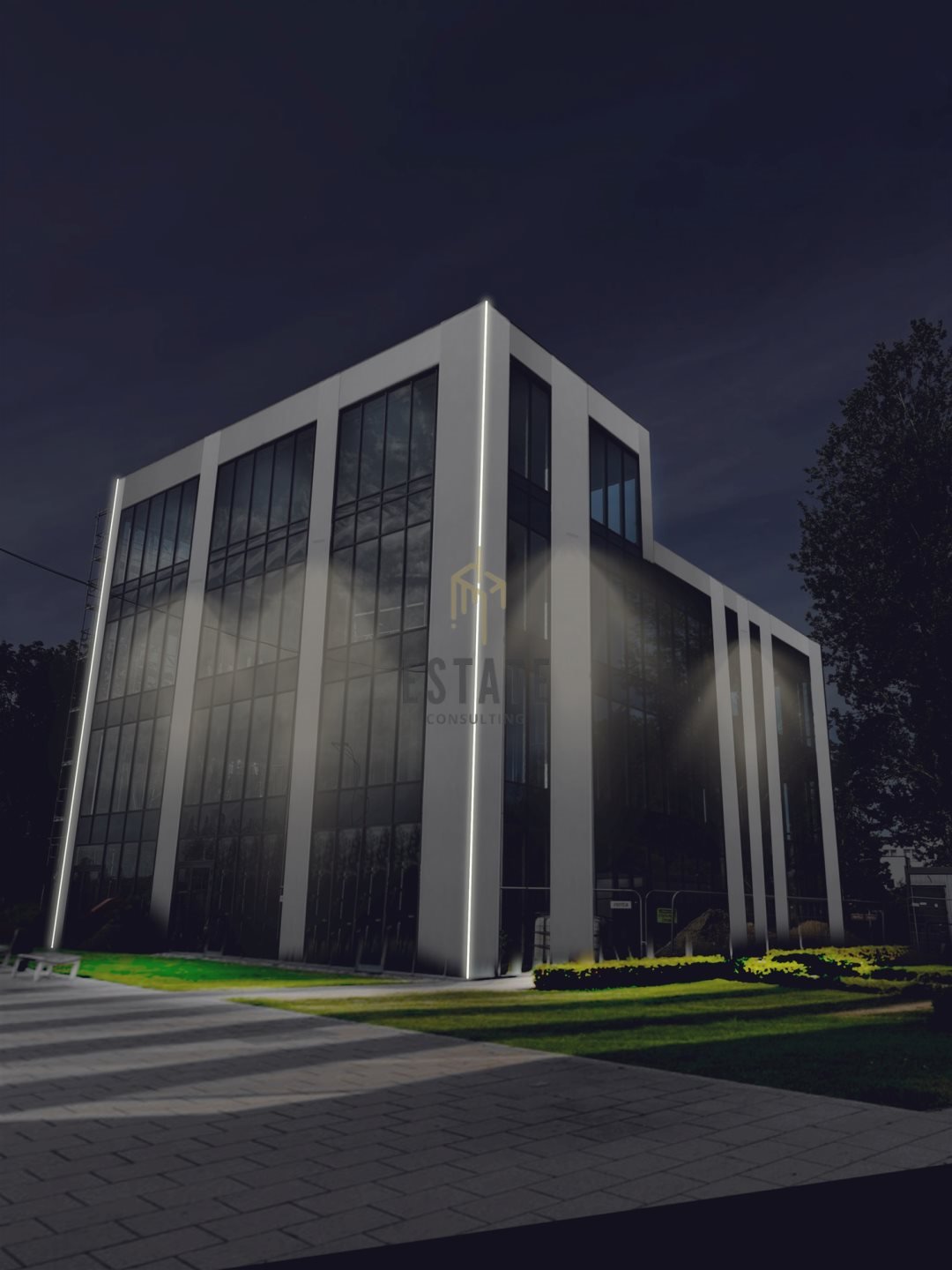 Nowoczesny budynek biurowy 1300 m² w Dojlidach, pełne wyposażenie Białystok, Dojlidy  1 300m2 Foto 1