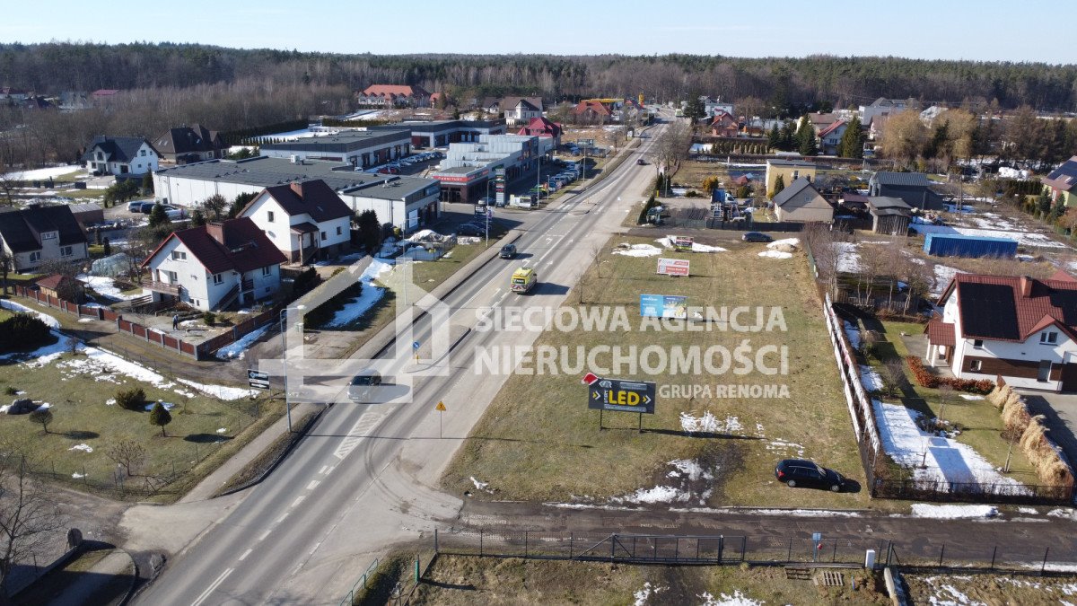 Wynajmę działkę 1018 m² przy drodze krajowej w Dzierżążnie Dzierżążno  1 018m2 Foto 1