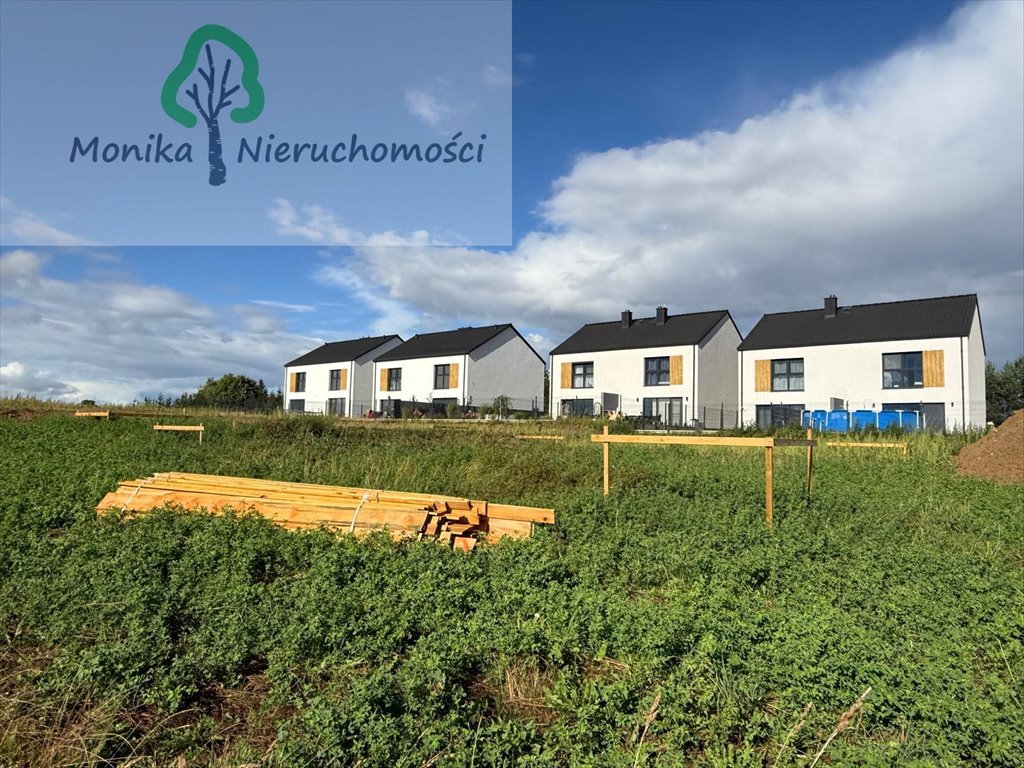 Nowoczesny dom bliźniaczy 78 m² (stan deweloperski) z ogrzewaniem podłogowym Stanisławie  78m2 Foto 1