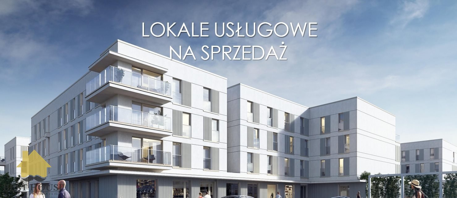 Nowoczesny lokal 54 m2 z dużymi witrynami w Ponikwodzie Lublin, Ponikwoda  54m2 Foto 1
