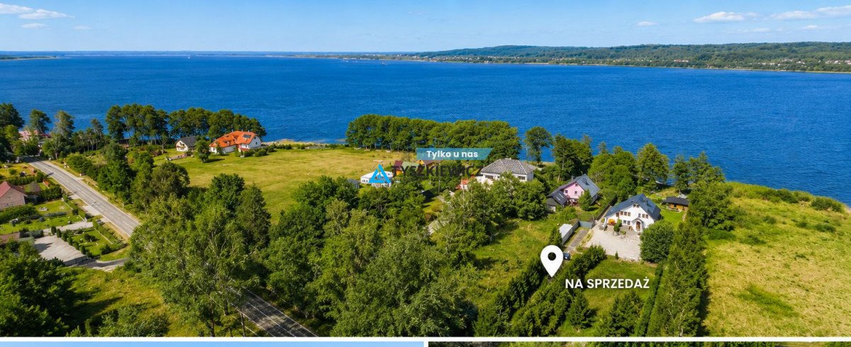 Działka nad Jeziorem Żarnowieckim, 996 m2, blisko mariny Nadole  996m2 Foto 1