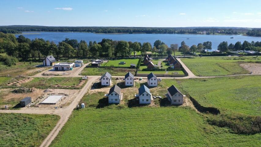 Dom na Mazurach w stanie surowym zamkniętym, 80 m2 Prażmowo  80m2 Foto 1