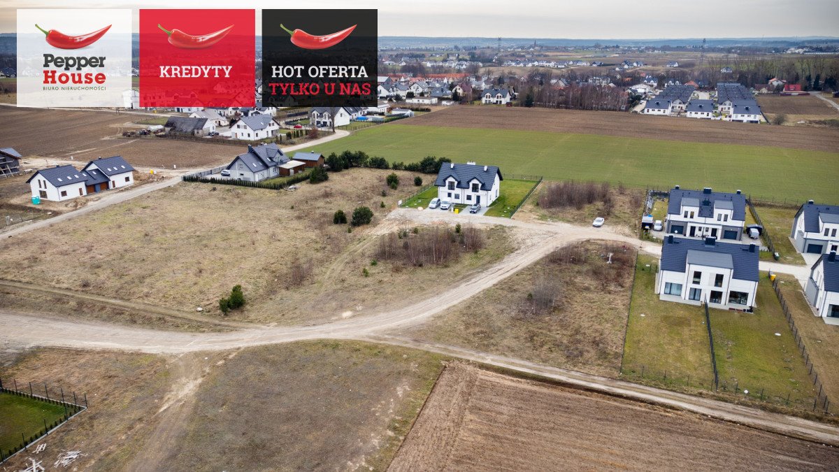 Działka budowlana 1173 m² pod dom w spokojnej okolicy Pępowo, Jana Trepczyka  1 173m2 Foto 1