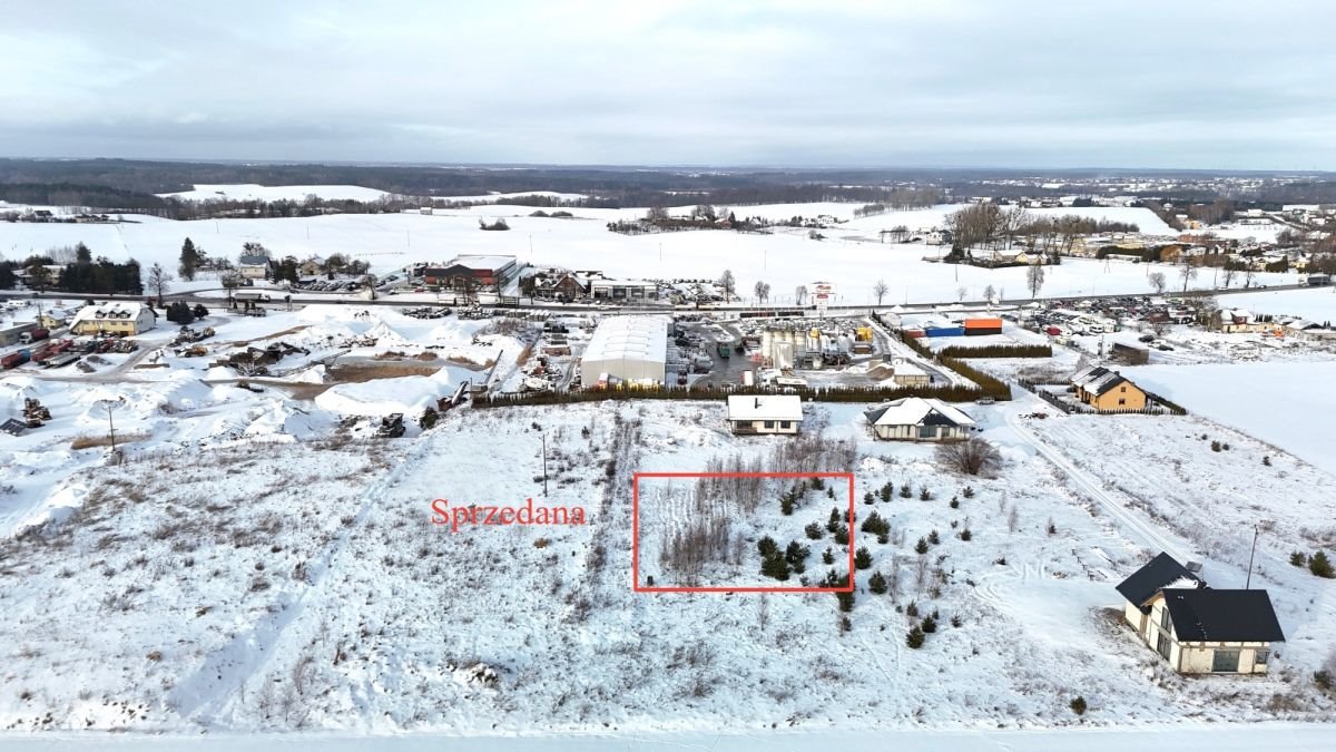 Działka 1150 m² z planem pod zabudowę jednorodzinną Rokocin, Komisowa  1 150m2 Foto 1