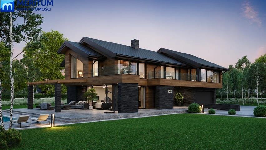 Zapraszam do obejrzenia nowoczesnego domu 300 m² w Nadarzynie Nadarzyn  293m2 Foto 1