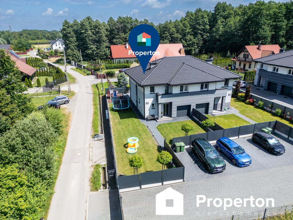 Komfortowy dom bliźniak z ogrodem, 141 m², Skawina Zelczyna  141m2 Foto 1