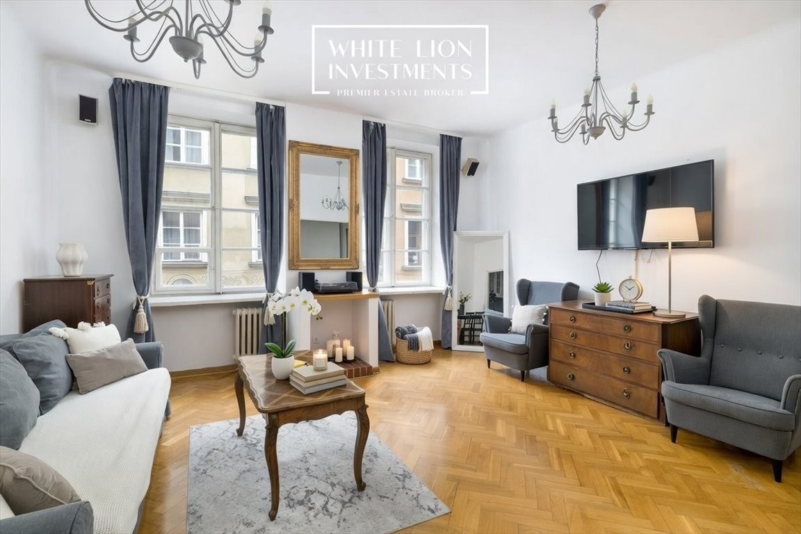 Wyjątkowe mieszkanie w zabytkowej kamienicy przy Rynku Starego Miasta Warszawa, Śródmieście, Piwna  48m2 Foto 1