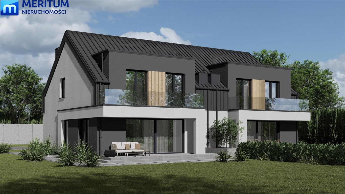 Nowoczesny bliźniak 143 m2 z garażem i dużą działką Henryszew  143m2 Foto 1