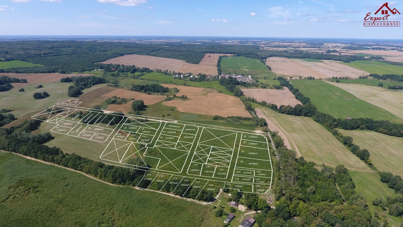 Działka budowlana na sprzedaż Ryn  1 318m2 Foto 1