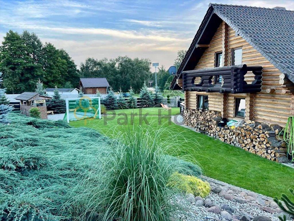 Do sprzedania dom z bala nad rzeką Bóbr w Bożnowie Bożnów  186m2 Foto 1