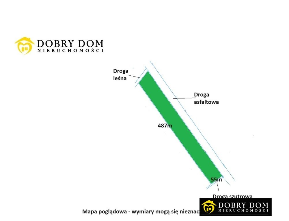 Działka leśna 2,7 ha sosnowa, blisko Białegostoku Dobrzyniewo Duże  26 973m2 Foto 1