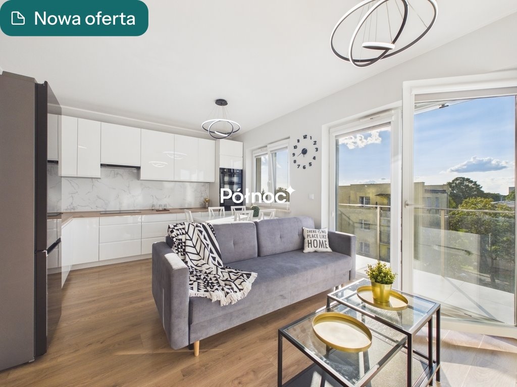 Na sprzedaż nowoczesne 3-pokojowe mieszkanie 48 m² z balkonem Olsztyn, Marii Zientary-Malewskiej  48m2 Foto 1