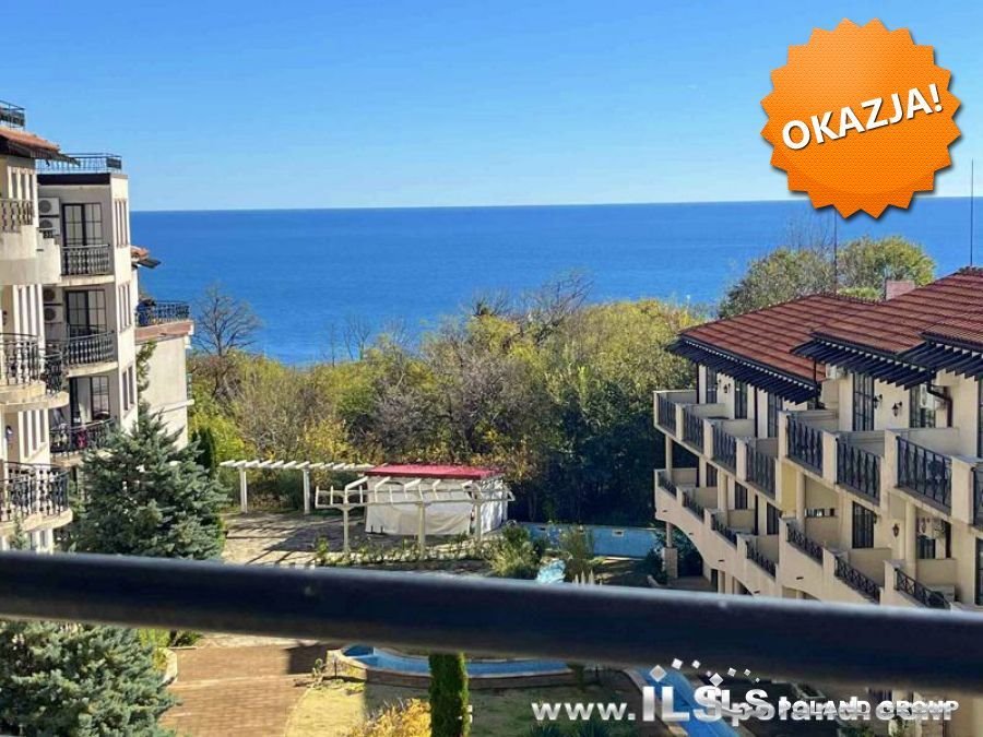 Luksusowe studio z widokiem na morze, baseny, 100 m od plaży Bułgaria, Obzor, THE CLIFF BEACH AND SPA RESORT OBZOR  63m2 Foto 1