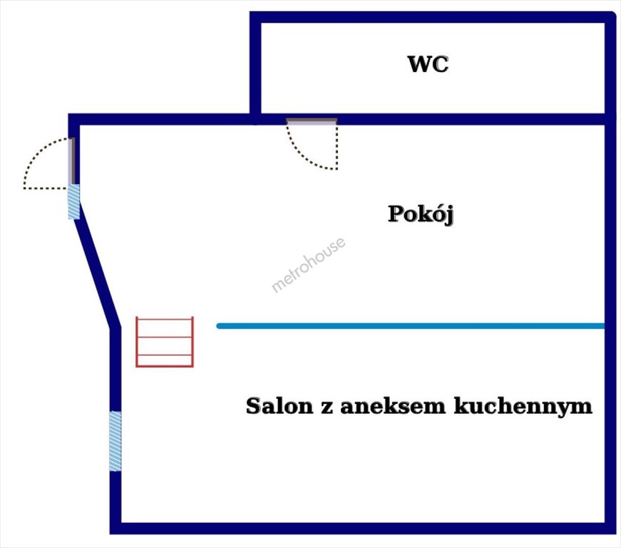 Mieszkanie dwupokojowe na sprzedaż Pakość  28m2 Foto 9