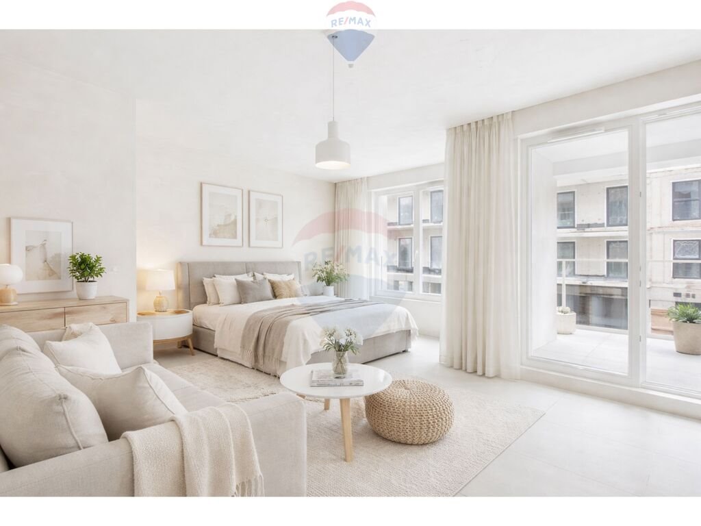 Nowoczesne mieszkanie 31,8 m² z widokiem na Odrę w Szczecinie Szczecin, heyki  32m2 Foto 1