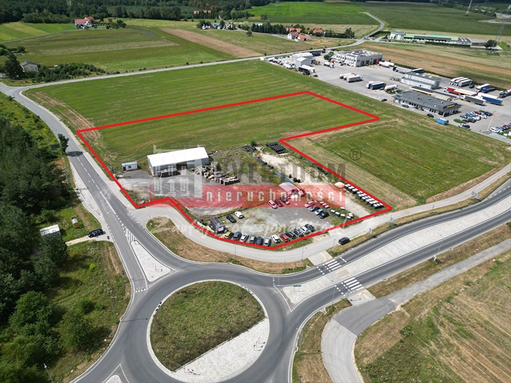 Działka inwestycyjna 14 304 m² przy drodze krajowej 45 Rogów Opolski  14 304m2 Foto 1