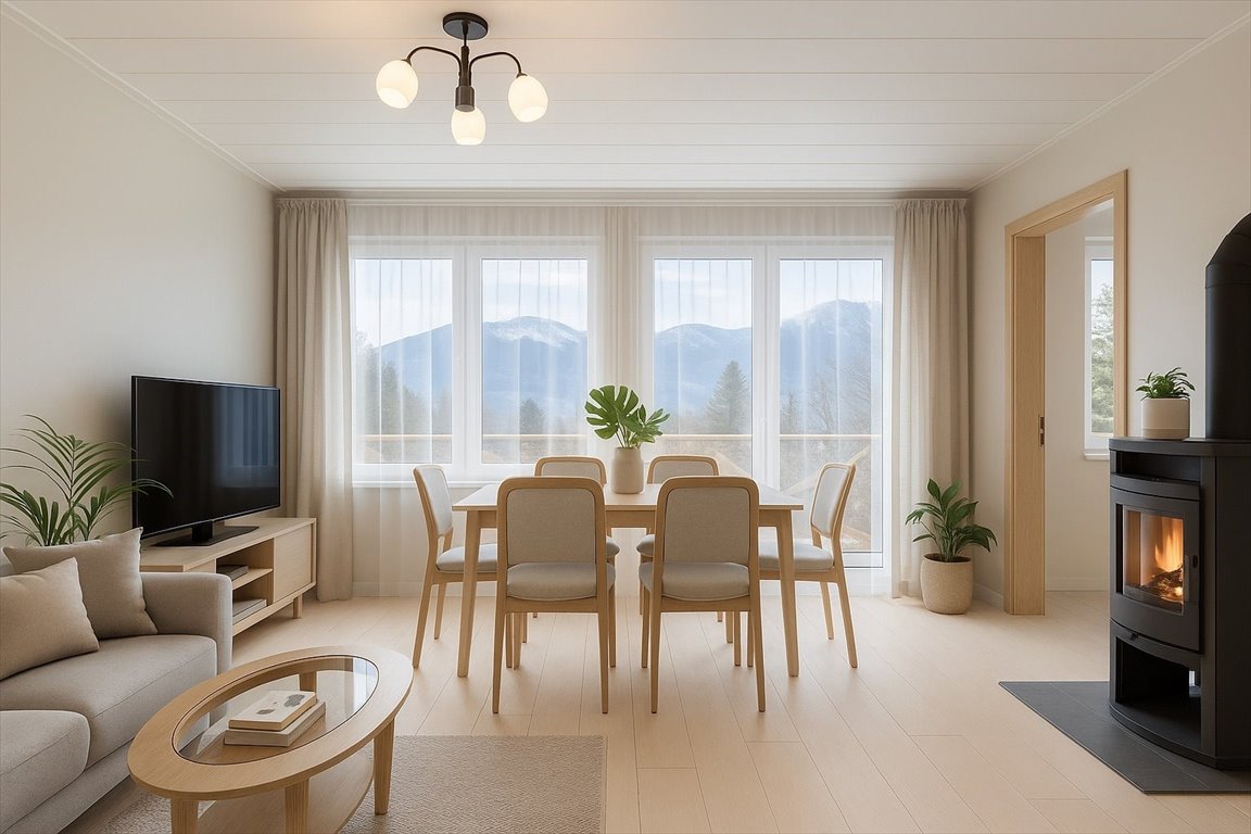 Dwupoziomowe mieszkanie z ogrodem i garażem w Szklarskiej Porębie Szklarska Poręba  71m2 Foto 1