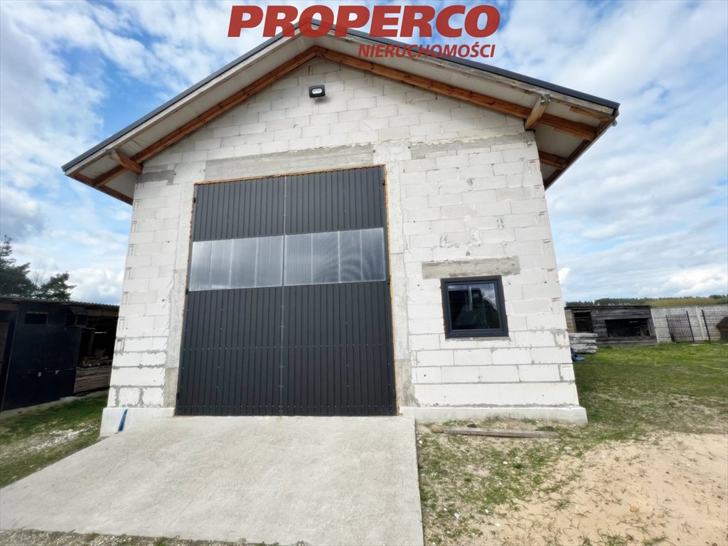 Hala 80 m2 z utwardzonym terenem i wjazdem TIR Czostków  80m2 Foto 1