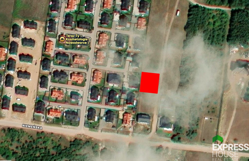 Działka 870 m² pod dom jednorodzinny, las, media, blisko Białegostoku Nowodworce, Tulipanowa  870m2 Foto 1