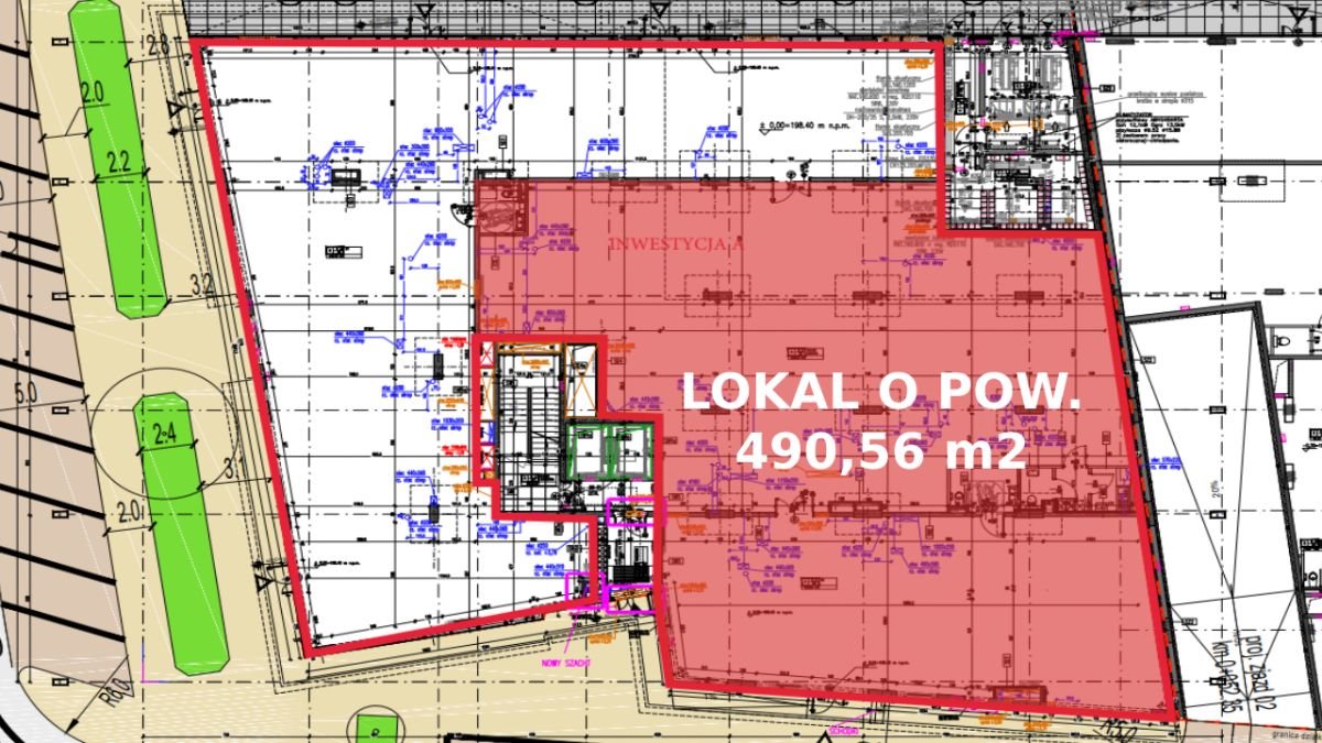 Lokal użytkowy 490 m2 w centrum Lublina z dużymi witrynami Lublin, Śródmieście  491m2 Foto 1