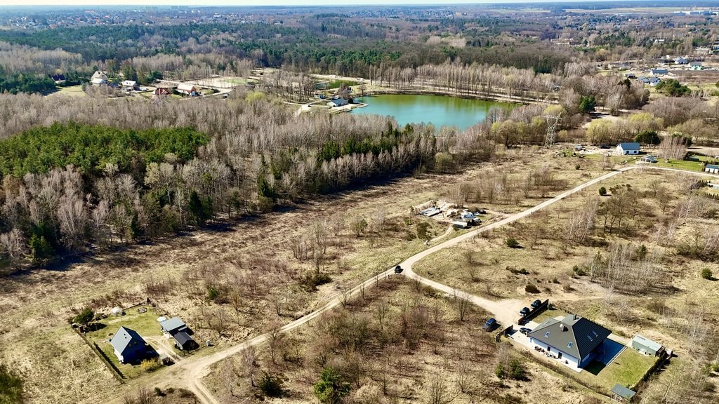 Działka budowlana 1928 m² z mediami, blisko jeziora Zgierz, Kwarcowa  1 928m2 Foto 1