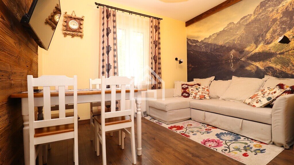 Funkcjonalny apartament 32,62 m² w odrestaurowanym pałacu (Bukowina Tatrzańska) Bukowina Tatrzańska, Wierch Głodowski  33m2 Foto 1
