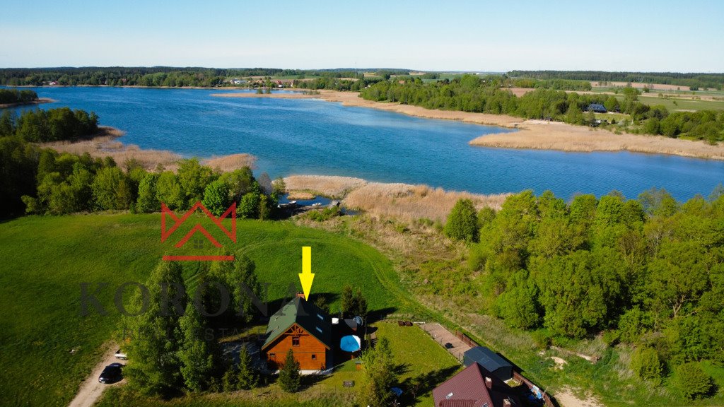 Sprzedam dom z widokiem na jezioro, sauna, basen i jacuzzi Sokoły Jeziorne  128m2 Foto 1