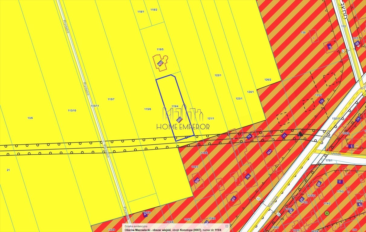Działka 1100 m² pod usługi w Konotopie - polecam! Konotopa, Rajdowa  1 100m2 Foto 1