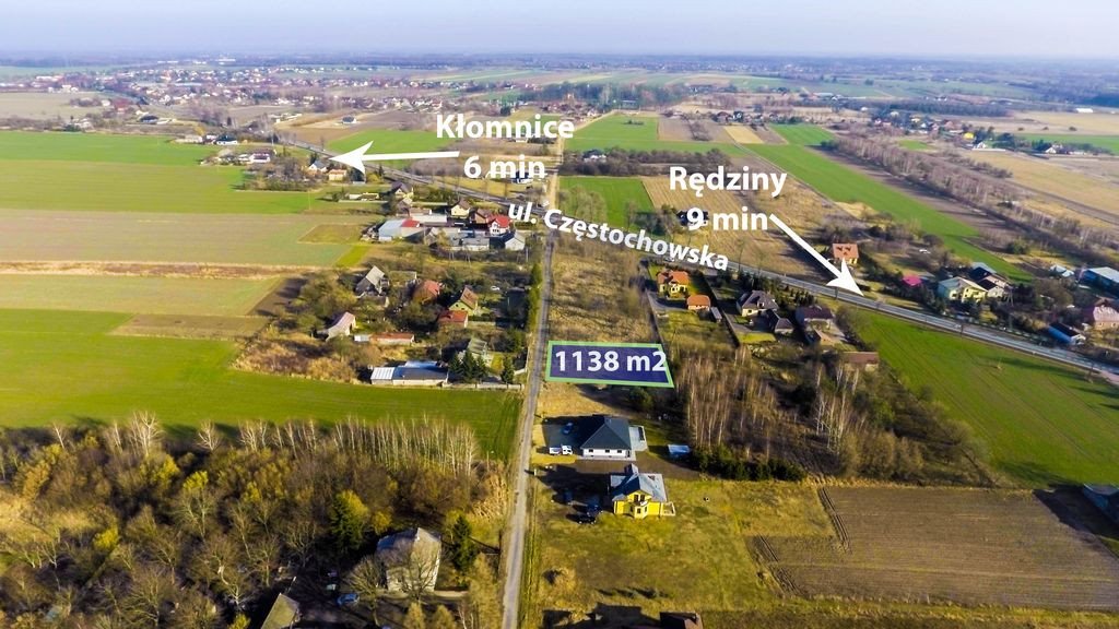 Działka budowlana na sprzedaż Chorzenice, Leśna  1 138m2 Foto 4