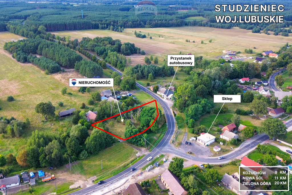 Działka budowlana na sprzedaż Studzieniec  3 028m2 Foto 10