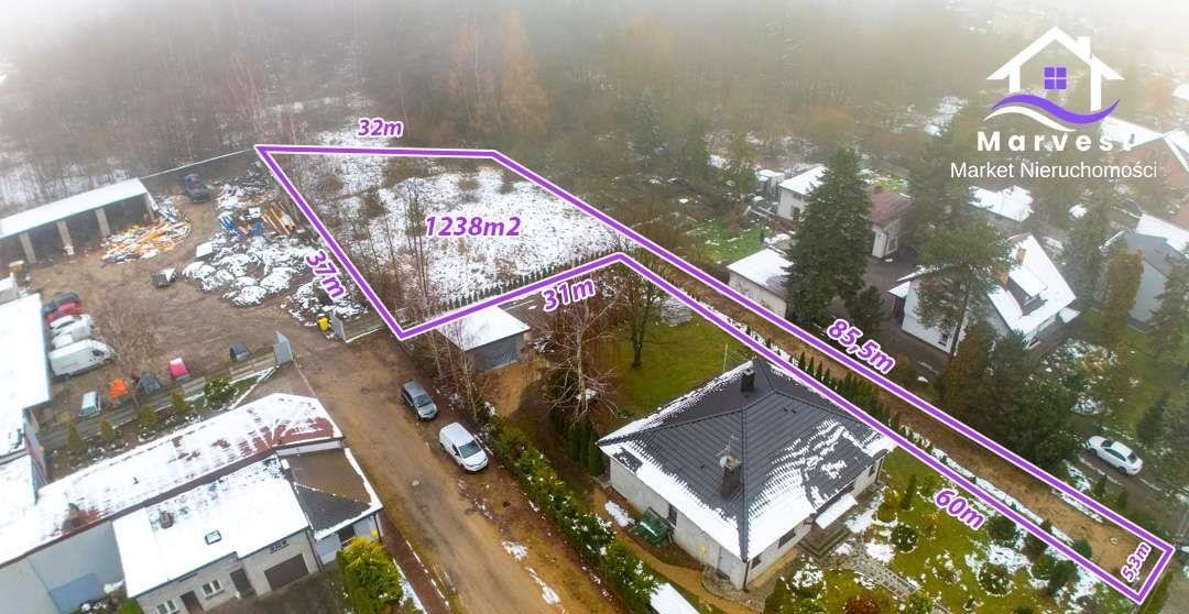 Działka budowlana na sprzedaż Częstochowa, Dźbów, ul. Zdrowa  1 242m2 Foto 1