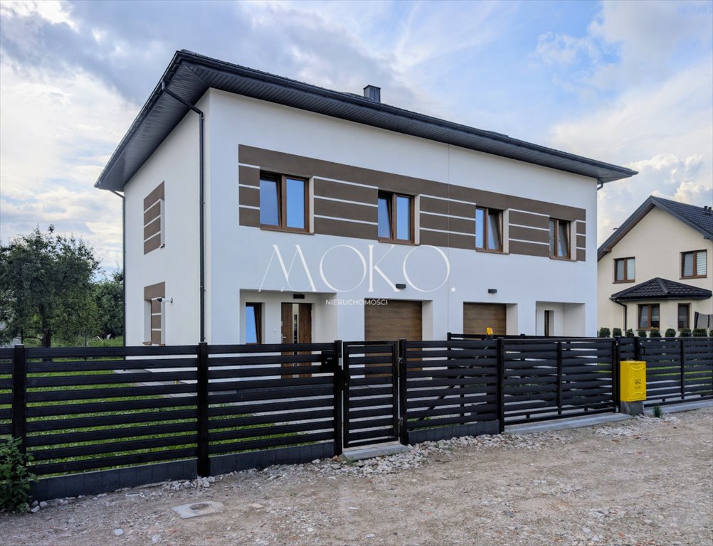 Na sprzedaż nowoczesny bliźniak 174 m² z dużym poddaszem i działką Tłuszcz, Wiejska  118m2 Foto 1
