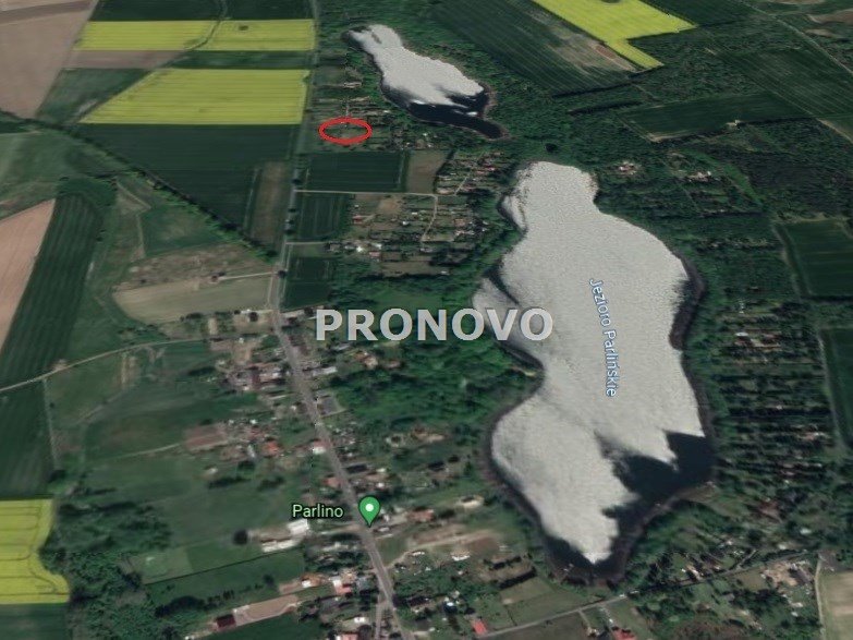 Działka 2667m2 pod zabudowę, blisko jeziora, podział możliwy Parlino  2 667m2 Foto 1