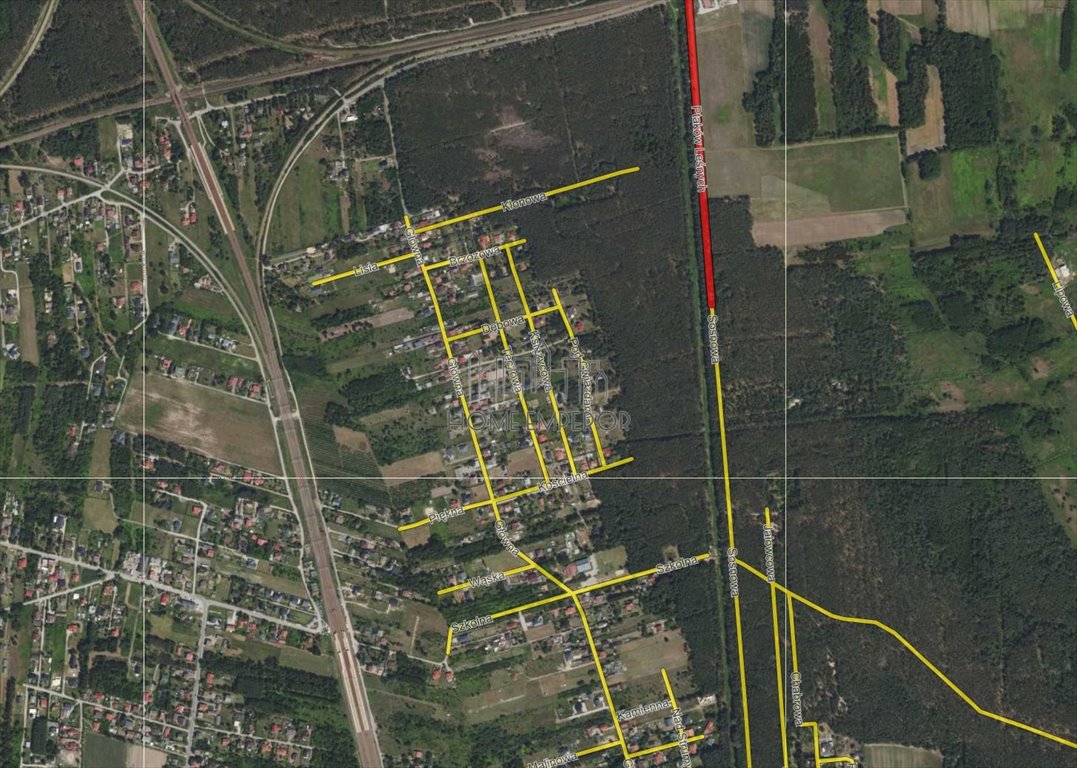 Działka 1486 m² pod zabudowę jednorodzinną w Czachówku Czachówek  1 486m2 Foto 1