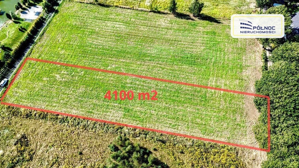 Działka budowlana na sprzedaż Wykroty  4 100m2 Foto 1