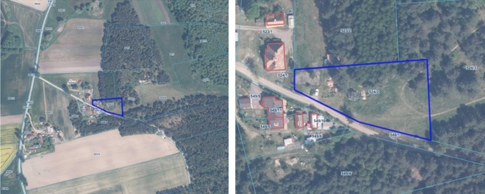 Działka inwestycyjna 3 028 m² w Czarne Dolne, Gardeja Czarne Dolne  3 028m2 Foto 1