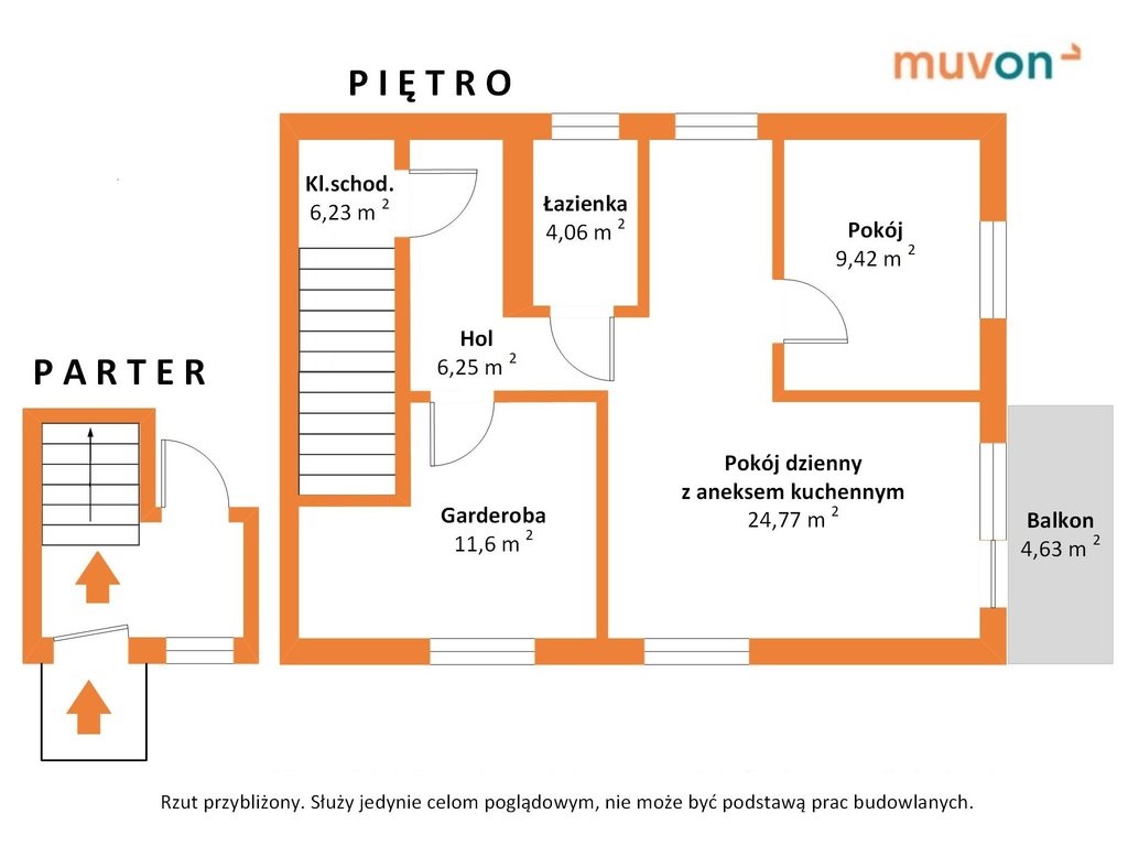 Mieszkanie trzypokojowe na sprzedaż Poznań, Rubież  56m2 Foto 1