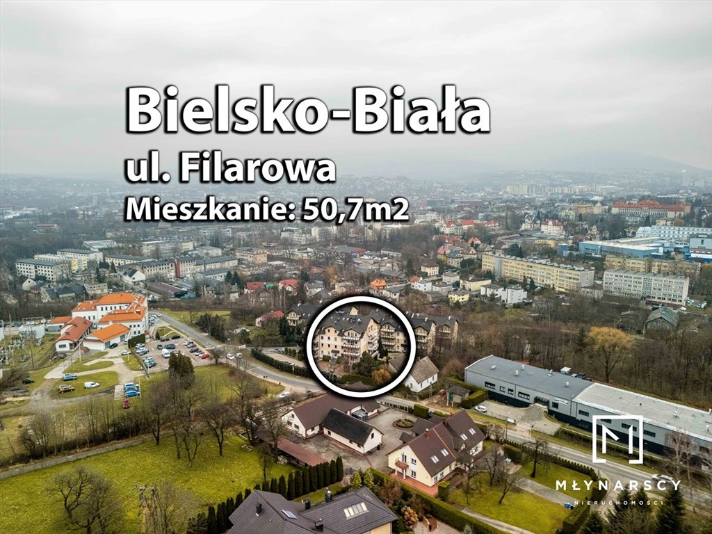 Mieszkanie dwupokojowe na wynajem Bielsko-Biała, Dolne Przedmieście, Filarowa  51m2 Foto 18