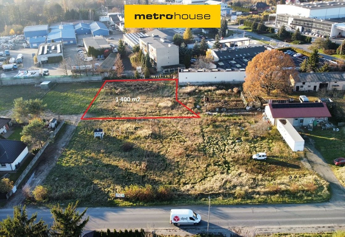 Działka 1400 m² pod zabudowę jednorodzinną, media, blisko sklepów Aleksandrów Łódzki, Wolności  1 400m2 Foto 1