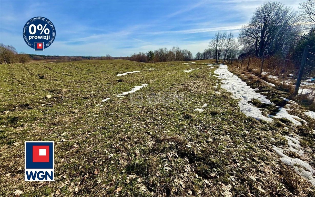 Działka budowlana w Wądół Kaszuby, 2499 m², las, wniosek o warunki Wądół, Wądół  2 499m2 Foto 1