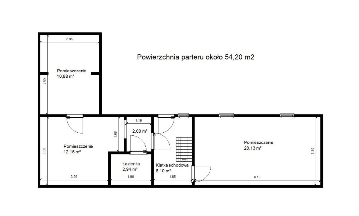 Mieszkanie dwupokojowe na sprzedaż Lubliniec, św. Mikołaja  130m2 Foto 3