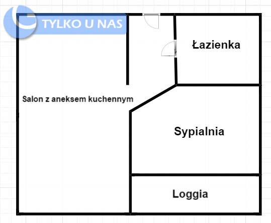 Mieszkanie dwupokojowe na wynajem Kraków, Krowodrza, Poznańska  37m2 Foto 13