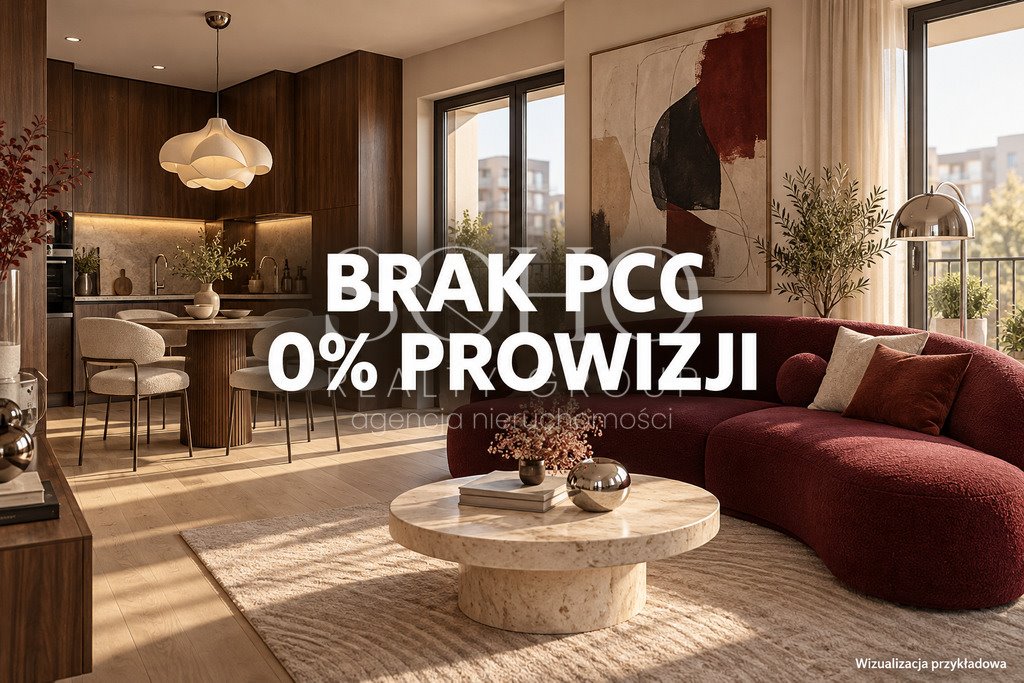 Sprzedam 3-pokojowe mieszkanie 62,46 m² z dużym balkonem w Krakowie Kraków, Bonarka, Bonarka, Łagiewnicka  62m2 Foto 1