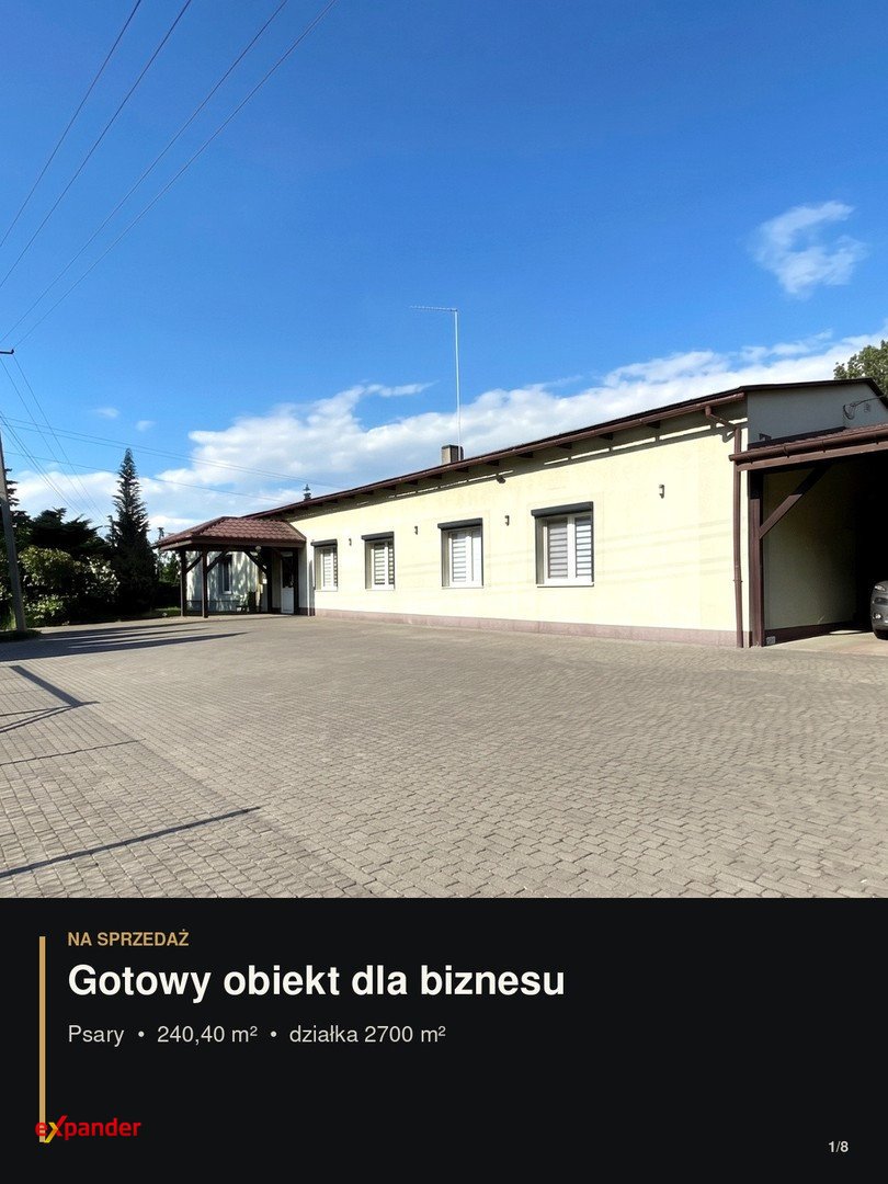 Lokal użytkowy 240 m² - Psary - Gotowy do działalności Ostrów Wielkopolski, Raszkowska  240m2 Foto 1