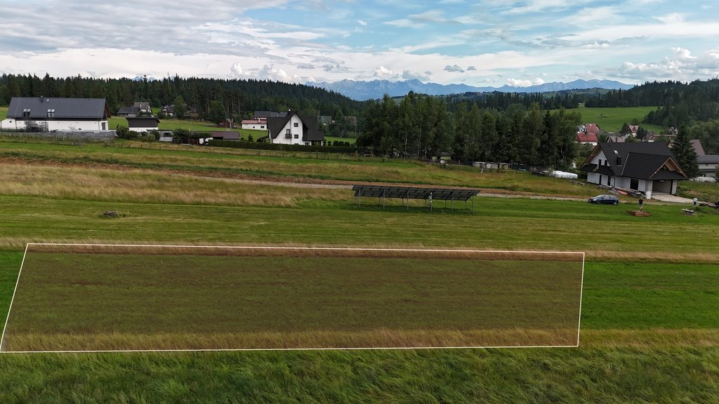 Działka z widokiem na Tatry i Gorce, 1104 m² Zaskale  1 104m2 Foto 1