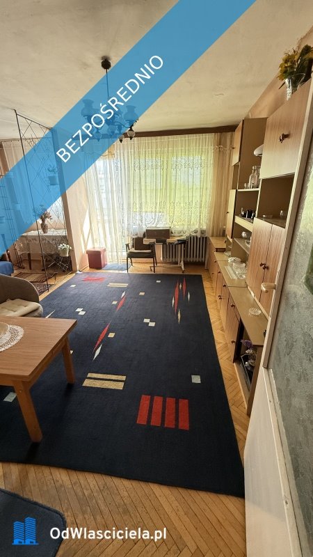 Do sprzedania 2-pokojowe mieszkanie z dużym balkonem w Mławie Mława, Płocka  48m2 Foto 1