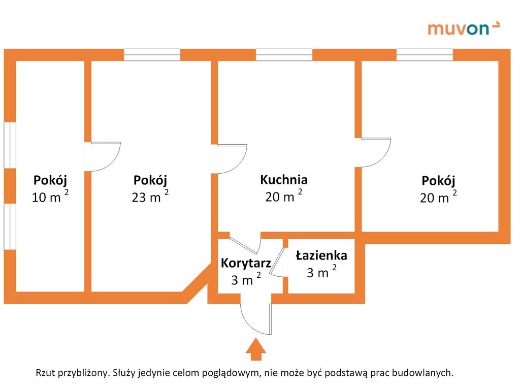 Mieszkanie trzypokojowe na sprzedaż Jedlina-Zdrój, Moniuszki  76m2 Foto 2