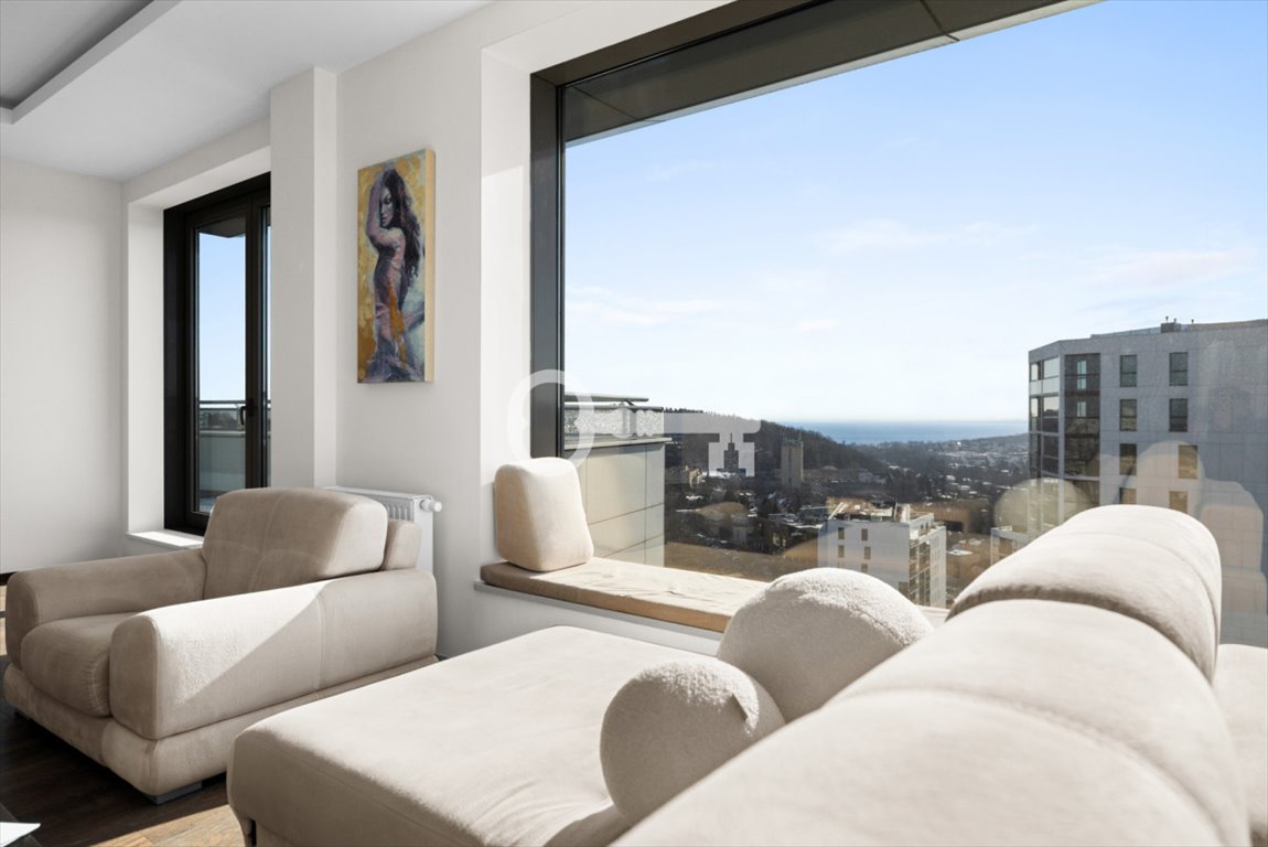 Penthouse z panoramicznym widokiem na morze i tarasem Gdynia, Redłowo, Legionów  124m2 Foto 1