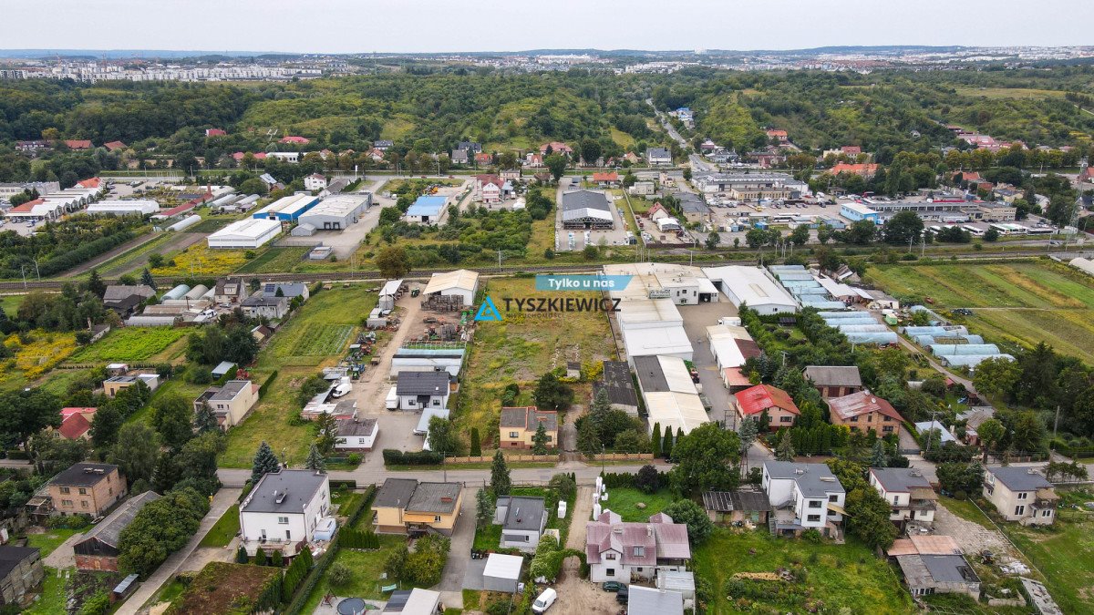 Działka 6800 m² z domem i mediami w Gdańsku Gdańsk, Orunia, Żuławska  6 800m2 Foto 1