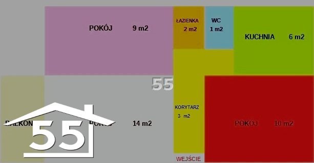 Mieszkanie trzypokojowe na sprzedaż Łódź, Widzew, Zarzew, Rawska  48m2 Foto 4